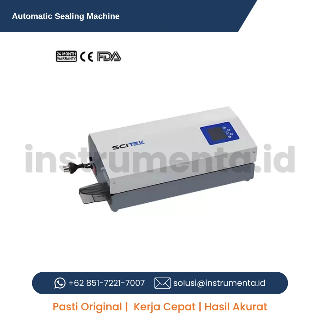 Heavy Duty Automatic Sealing Machine Scitek Mesin Segel Kantong Sterilisasi Otomatis Rotary Sealer untuk CSSD Rumah Sakit